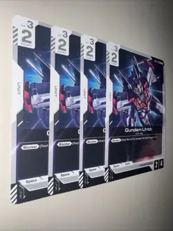 GUNDAM LFRITH GD01-086 C X4 Playset GUNDAM CARD GAME NEWTYPE RISING CCG TCG - Image 2