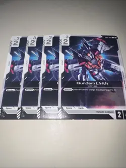 GUNDAM LFRITH GD01-086 C X4 Playset GUNDAM CARD GAME NEWTYPE RISING CCG TCG - Image 4
