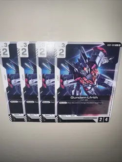 GUNDAM LFRITH GD01-086 C X4 Playset GUNDAM CARD GAME NEWTYPE RISING CCG TCG - Image 5