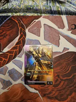 Gundam card game gundam gusion rebake gd02-055 LR - Image 2