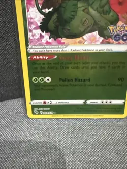 Radiant Venusaur 004/078 Pokemon GO Holo - Image 5