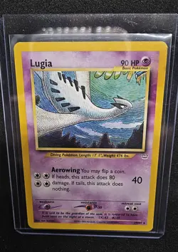 Lugia Pokemon TCG WOTC 20/64 Neo Revelation Regular Unlimited Rare Near Mint - Image 1