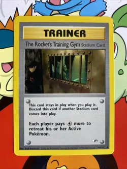 The Rocket's Training Gym - 104/132 - Gym Heroes - Pokemon NM English - Image 1