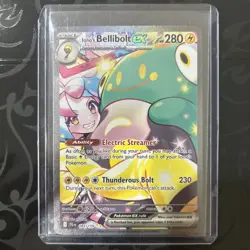💥Iono’s Bellibolt EX Special Illustration Rare 183/159 Journey Together Pokemon - Image 1
