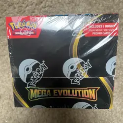 Pokemon TCG Mega Evolution ENHANCED BOOSTER BOX Factory Sealed 36 Packs IN HAND - Image 1