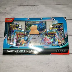 Pokemon TCG Snorlax ex and Blissey ex Special Collection Box Factory Sealed - Image 1