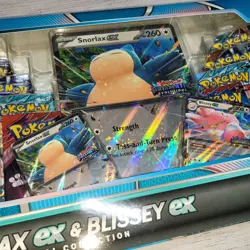 Pokemon TCG Snorlax ex and Blissey ex Special Collection Box Factory Sealed - Image 3