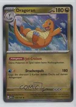 Dragonite German Pokemon Scarlet & Violet 151 MEW #149 - Image 1