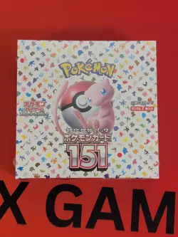 Japanese Pokemon 151 Booster Box Sealed - Pokemon TCG - Image 1