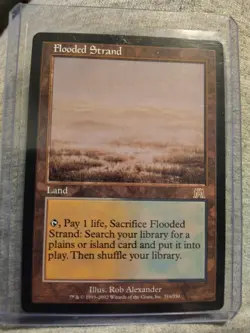 Onslaught Flooded Strand Regular MTG Card 316 - Image 1