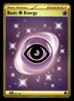Basic Psychic Energy 207/165 Secret Rare 151 Set Pokemon Card - Image 1