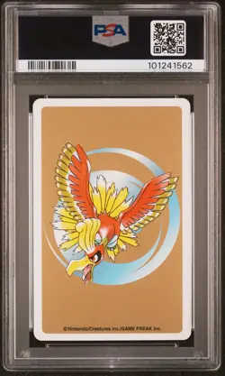 2000 POKEMON GOLD VERSION PLAYING CARDS 10 OF CLUBS #213 SHUCKLE PSA 10 - Image 2