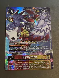 Silphymon Digimon Card Game Beginning Observer BT16-012 SR Alt Art NM - Image 1