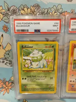 Charmander Squirtle Bulbasaur Base Set 1999 Pokemon Card Common WOTC - Image 2