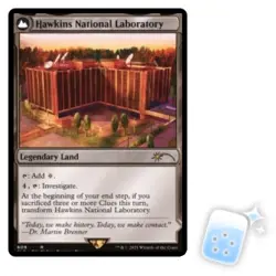 HAWKINS NATIONAL LABORATORY (HAVENGUL LABORATORY) Secret Lair Magic MTG CARD - Image 1