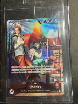 One Piece Shanks OP09-001 Promo Card PSA Limited Edition July 2025, Sealed NM - Image 1