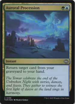 Auroral Procession - FOIL - U Tarkir: Dragonstorm 169 - MTG - Image 1