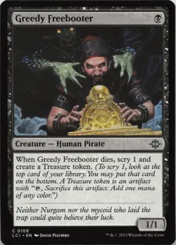 Greedy Freebooter C The Lost Caverns of Ixalan 109 LP-NM - Image 1