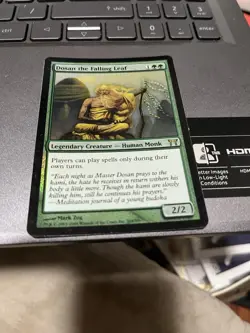 Mtg DOSAN, The Falling Leaf FOIL Champions Of Kamigawa Unplayed - Image 1