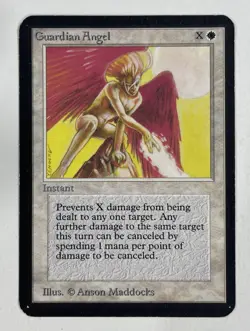 Guardian Angel Alpha MP Moderate Play MTG Magic The Gathering - Image 1