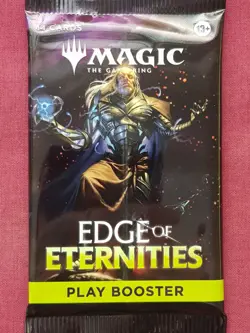 Magic The Gathering EDGE OF ETERNITIES PLAY BOOSTER PACK new sealed MTG - Image 1
