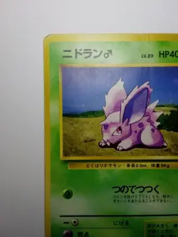 Pokemon No rarity Japanese Base Set Nidoran 55/102 no.032 - Common hp - Image 4