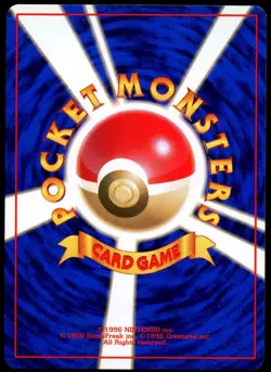 Pokemon 1996 Japanese Base Set No Rarity Starmie No. 121 Old Back - Image 2