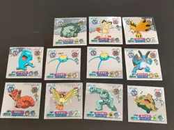 120＋＋ Bulk Lot of Pokemon Amada Sticker Retsuden Diamond Pearl Japanese fym19 - Image 2