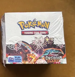 Obsidian Flames Booster Box 36 Packs Pokemon TCG Scarlet & Violet NEW SEALED - Image 1