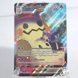 Pokemon TCG Mimikyu VMAX TG17/TG30 Brilliant Stars Trainer Gallery Ultra Rare - Image 1