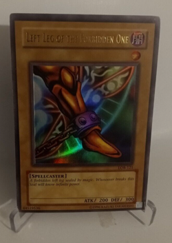 YUGIOH LEFT LEG OF THE FORBIDDEN ONE LOB-121 ULTRA MP - Image 1
