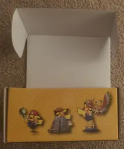 Mario Pikachu TCG Japanese Pokemon Center LUIGI Box/Supplies ONLY NO CARDS - Image 4