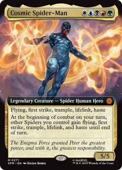 Cosmic Spider-Man (Extended Art) Marvel's Spider-Man NM CARD ABUGames - Image 1