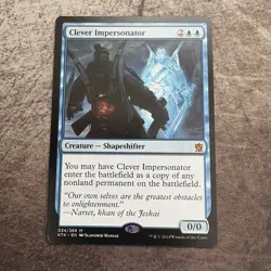 Clever Impersonator - Khans of Tarkir - MTG Magic the Gathering - MP - Image 1