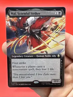 Mai, Scornful Striker (Extended Art) MTG Avatar (TLA) 0374 regular - Image 3