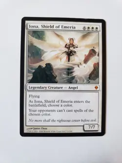 Iona, Shield of Emeria Zendikar Regular LP MTG Magic the Gathering - Image 1