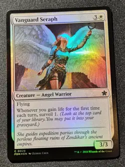 Vanguard Seraph - Foil - FDN - MTG - EN - NM - 0028 - Image 1