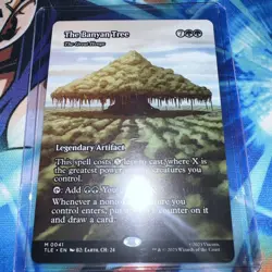 The Banyan Tree Borderless MTG Avatar: TLA Eternal-Legal NM - Image 1