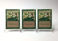 (3) Magic: The Gathering Regeneration MTG Vintage 1995 4th Edition LP/MP - Image 1