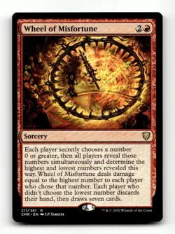Wheel of Misfortune Commander Legends #211 Rare - Image 1