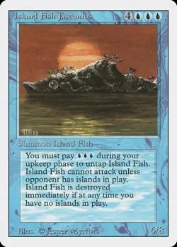 Island Fish Jasconius [Revised Edition] Lightly Played - Image 1