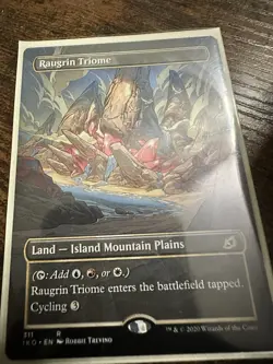 Raugrin Triome (Showcase) - Ikoria: Lair of Behemoths [Near Mint] - Image 1