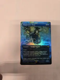 Snapcaster Mage (Borderless) (Chocobo Track Foil) Commander: Final Fantasy Foil - Image 3