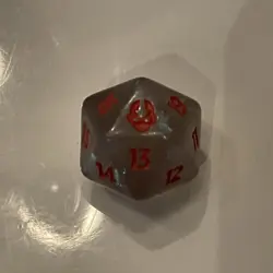 MTG TLA 20-sided Spindown Die / Dice (XL 32mm) Avatar: The Last Airbender Bundle - Image 1