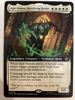 Anti-Venom, Horrifying Healer (Extended Art) Marvel's Spider-Man Regular M 0244 - Image 1