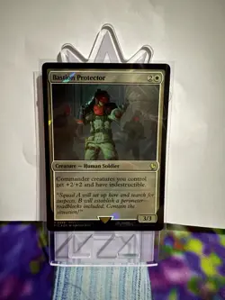Bastion Protector (Surge Foil) Commander: Final Fantasy Foil - Image 1