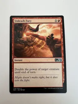 Unleash Fury - MTG Core Set 2021 - NM - Image 1
