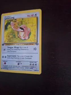 1999 Pokemon Lickitung Jungle 1st Edition 38/64 - Excellent - Image 2