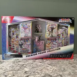 Pokemon TCG: Prismatic Evolutions Premium Figure Collection Factory Sealed Box - Image 1