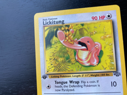 Pokemon 1st Edition Lickitung 38/64 Jungle Set. EX/NM Condition. Free Shipping. - Image 2